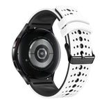 Two Color Silicone Watch Band, For Samsung Galaxy Watch 6