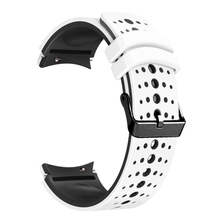 Two Color Silicone Watch Band, For Samsung Galaxy Watch 6