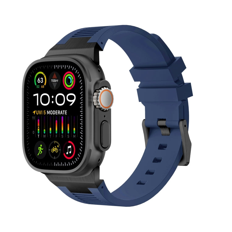 Loners Liquid Silicone Watch Band, For Apple Watch SE 2023 44mm, For Apple Watch Ultra 2 49mm, For Apple Watch Series 9 45mm