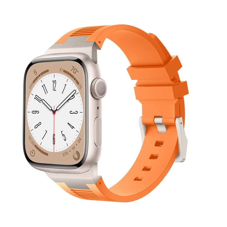 Loners Liquid Silicone Watch Band, For Apple Watch SE 2023 44mm, For Apple Watch Ultra 2 49mm, For Apple Watch Series 9 45mm
