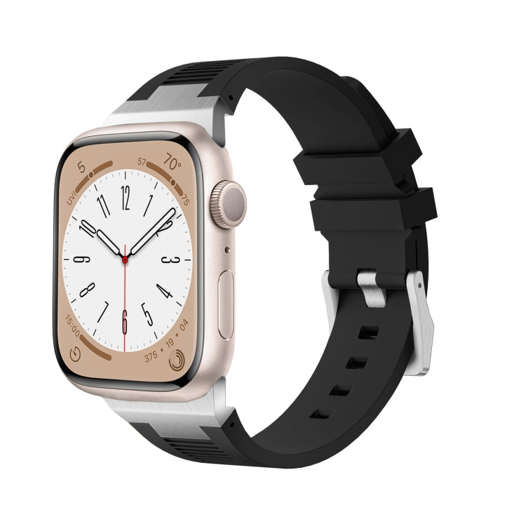 Loners Liquid Silicone Watch Band, For Apple Watch SE 2023 44mm, For Apple Watch Ultra 2 49mm, For Apple Watch Series 9 45mm