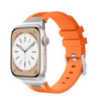 Loners Liquid Silicone Watch Band, For Apple Watch SE 2023 44mm, For Apple Watch Ultra 2 49mm, For Apple Watch Series 9 45mm