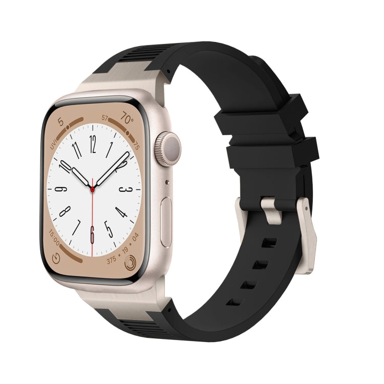 Loners Liquid Silicone Watch Band, For Apple Watch Ultra 49mm, For Apple Watch Series 8 45mm, For Apple Watch SE 2022 44mm