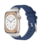 Loners Liquid Silicone Watch Band, For Apple Watch Series 5 44mm, For Apple Watch Series 4 44mm, For Apple Watch Series 3 42mm