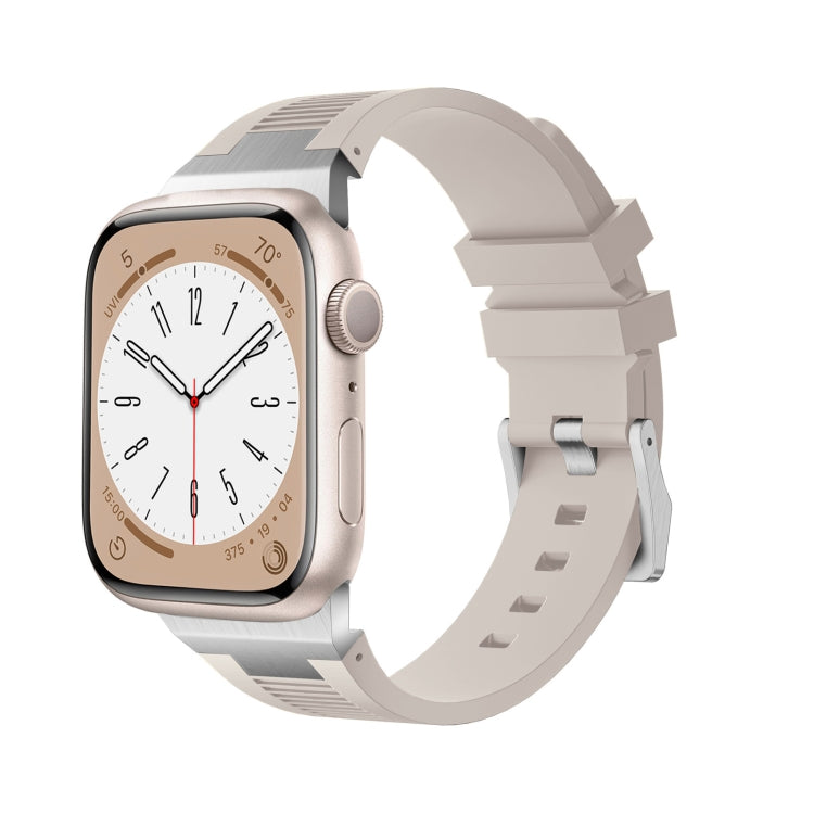 Loners Liquid Silicone Watch Band, For Apple Watch Series 5 44mm, For Apple Watch Series 4 44mm, For Apple Watch Series 3 42mm