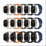 Loners Liquid Silicone Watch Band, For Apple Watch Ultra 49mm, For Apple Watch Series 8 45mm, For Apple Watch SE 2022 44mm