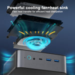 GXMO H90 Windows 11 Intel Core i7 11390H Processor Mini Computer, Without RAM & SSD