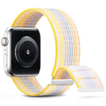 Dual Hook and Loop Nylon Watch Band, For Apple Watch 38mm