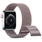Dual Hook and Loop Nylon Watch Band, For Apple Watch 38mm
