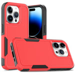 2 in 1 PC + TPU Phone Case, For iPhone 16, For iPhone 15 Pro Max, For iPhone 15 Pro, For iPhone 15 Plus, For iPhone 15, For iPhone SE 2022 / 2020 / 8 / 7 / 6, For iPhone X / XS, For iPhone XR
