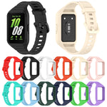 Solid Color Integrated TPU Watch Band, For Samsung Galaxy Fit 3