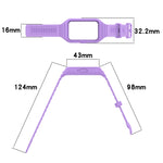 Solid Color Integrated TPU Watch Band, For Samsung Galaxy Fit 3