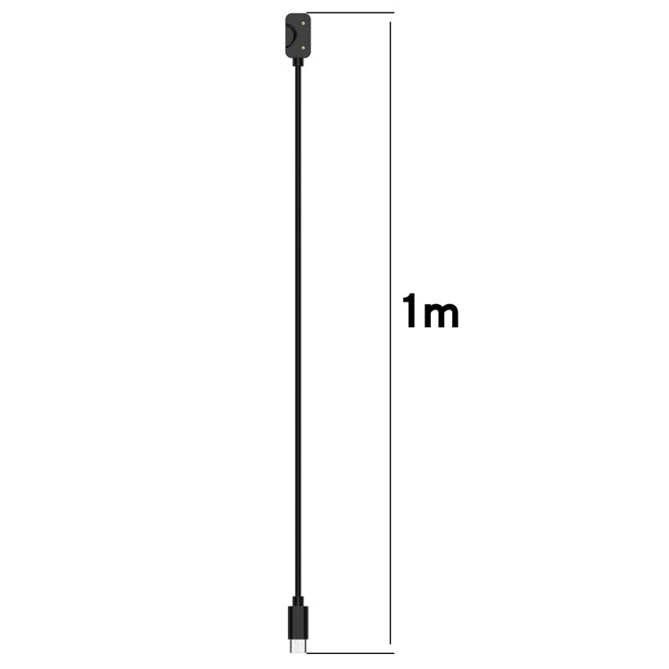 For Samsung Galaxy Fit 3 Official Style Smart Watch Charging Cable, Length: 1m, USB-C / Type-C, USB-A