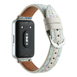 Woolen Leather Watch Band, For Samsung Galaxy Fit 3