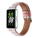 Woolen Leather Watch Band, For Samsung Galaxy Fit 3