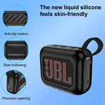 Wireless Bluetooth Speaker Silicone Protective Case, For JBL Go 4