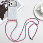 MagSafe Magnetic PC + TPU Phone Case with Lanyard, For iPhone 17e / 16e, For iPhone 17 Pro Max, For iPhone 17 Pro, For iPhone 17