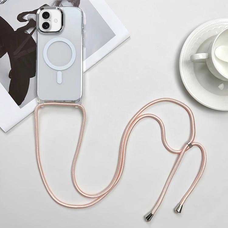 MagSafe Magnetic PC + TPU Phone Case with Lanyard, For iPhone 17e / 16e, For iPhone 17 Pro Max, For iPhone 17 Pro, For iPhone 17