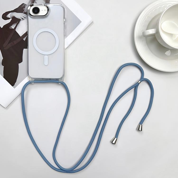 MagSafe Magnetic PC + TPU Phone Case with Lanyard, For iPhone 17e / 16e, For iPhone 17 Pro Max, For iPhone 17 Pro, For iPhone 17