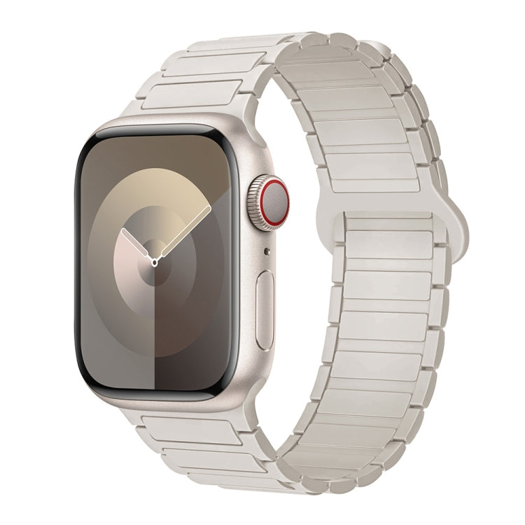 I-Shaped Magnetic Silicone Watch Band, For Apple Watch SE 2023 44mm, For Apple Watch SE 2023 40mm, For Apple Watch Ultra 2 49mm