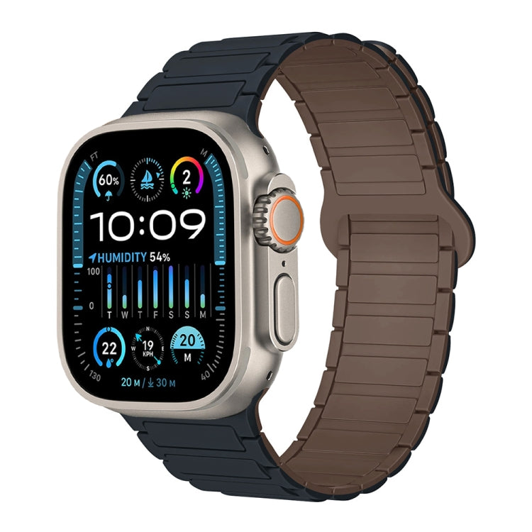 I-Shaped Magnetic Silicone Watch Band, For Apple Watch SE 2023 44mm, For Apple Watch SE 2023 40mm, For Apple Watch Ultra 2 49mm