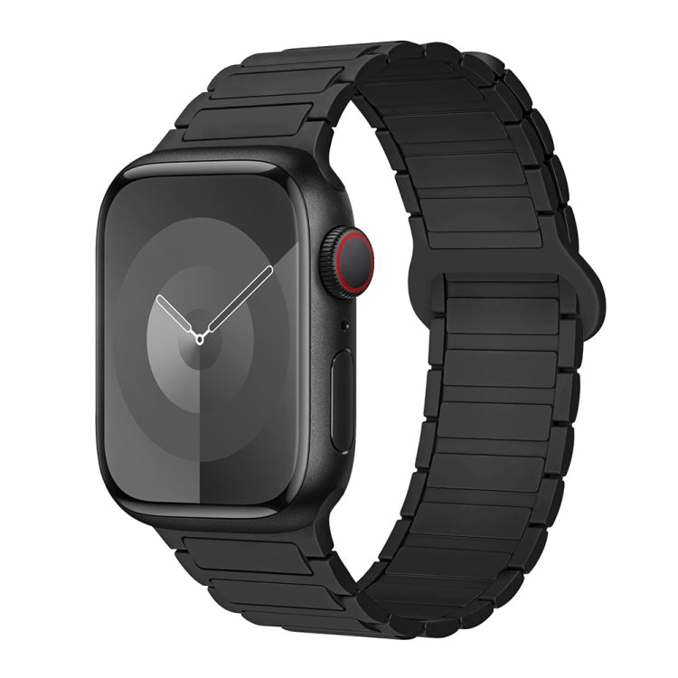I-Shaped Magnetic Silicone Watch Band, For Apple Watch Series 9 45mm, For Apple Watch Series 9 41mm, For Apple Watch Ultra 49mm