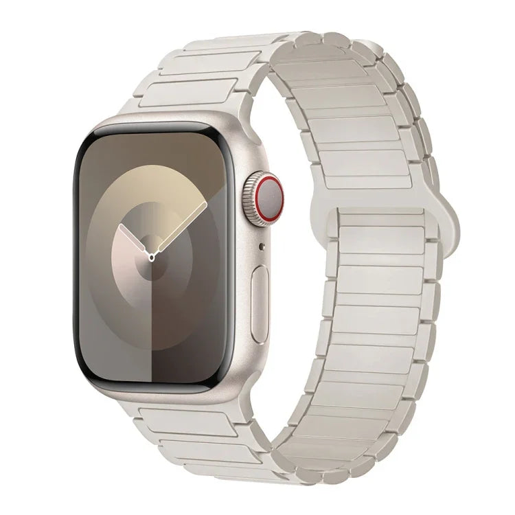 I-Shaped Magnetic Silicone Watch Band