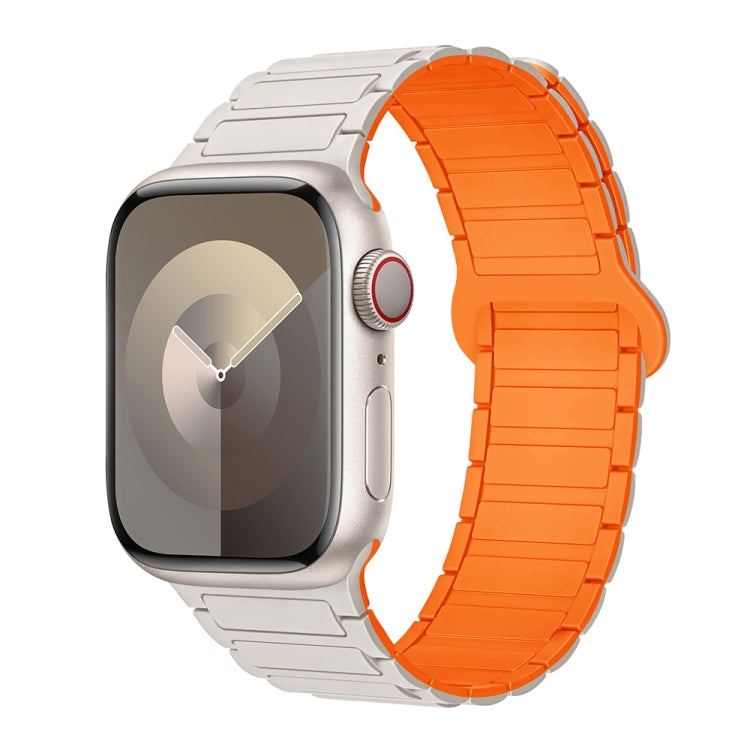 I-Shaped Magnetic Silicone Watch Band, For Apple Watch Series 9 45mm, For Apple Watch Series 9 41mm, For Apple Watch Ultra 49mm