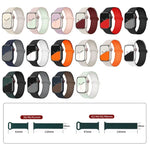 I-Shaped Magnetic Silicone Watch Band
