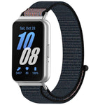 Nylon Loop Hook and Loop Fastener Watch Band, For Samsung Galaxy Fit 3