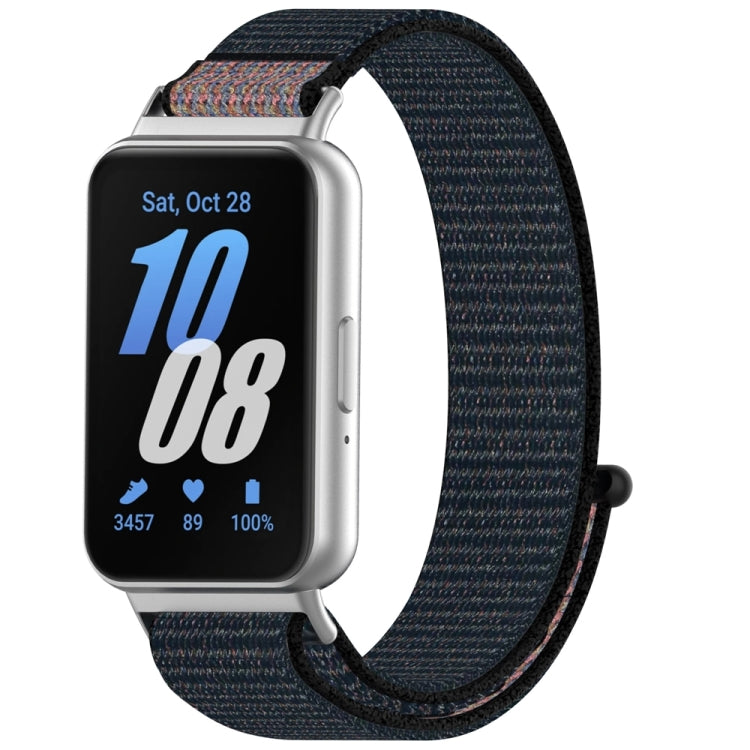 Nylon Loop Hook and Loop Fastener Watch Band, For Samsung Galaxy Fit 3