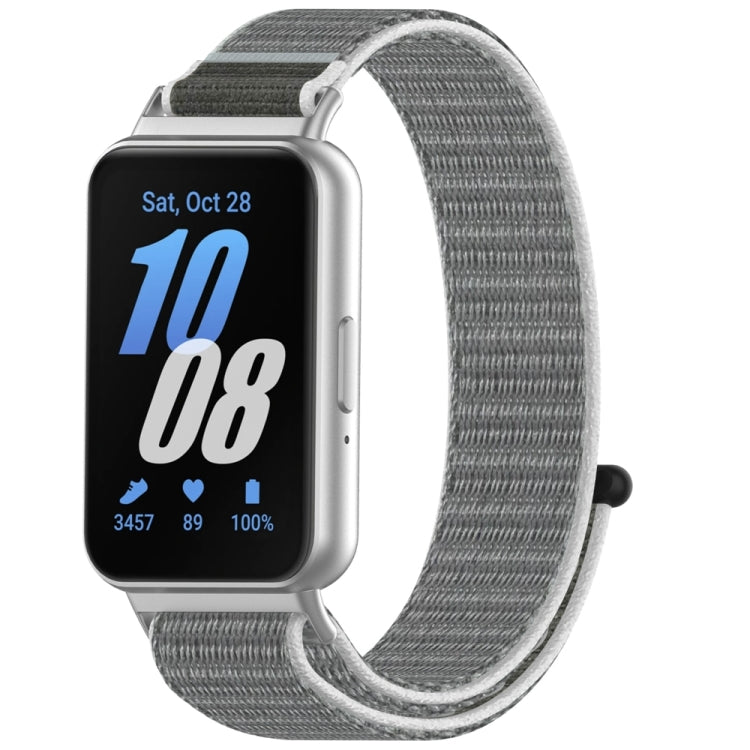 Nylon Loop Hook and Loop Fastener Watch Band, For Samsung Galaxy Fit 3