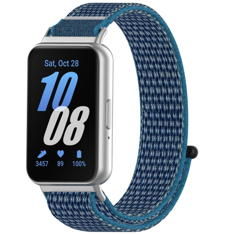 Nylon Loop Hook and Loop Fastener Watch Band, For Samsung Galaxy Fit 3