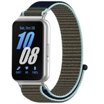 Nylon Loop Hook and Loop Fastener Watch Band, For Samsung Galaxy Fit 3