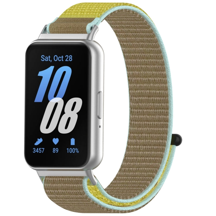 Nylon Loop Hook and Loop Fastener Watch Band, For Samsung Galaxy Fit 3