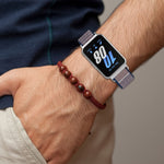 Nylon Loop Hook and Loop Fastener Watch Band, For Samsung Galaxy Fit 3