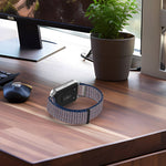 Nylon Loop Hook and Loop Fastener Watch Band, For Samsung Galaxy Fit 3