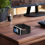 Hole Style Dual Buckle Silicone Watch Band, For Samsung Galaxy Fit 3