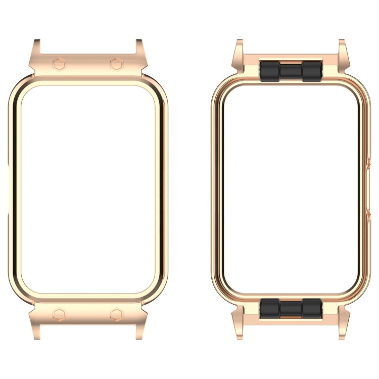 18mm Metal Frame Watch Protective Case, For Samsung Galaxy Fit 3