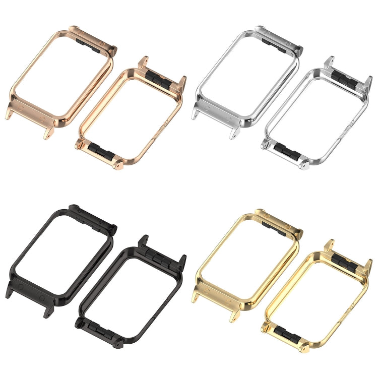 18mm Metal Frame Watch Protective Case, For Samsung Galaxy Fit 3