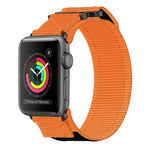 Nylon Hook And Loop Fastener Watch Band, For Apple Watch 38mm