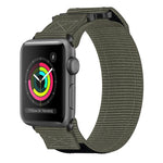 Nylon Hook And Loop Fastener Watch Band, For Apple Watch 38mm