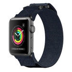 Nylon Hook And Loop Fastener Watch Band, For Apple Watch 38mm