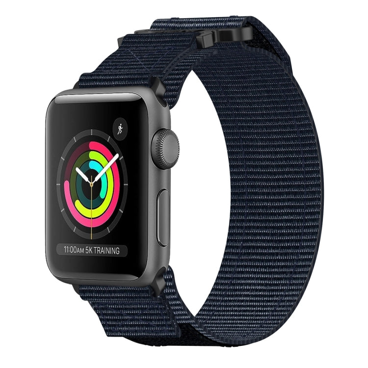 Nylon Hook And Loop Fastener Watch Band, For Apple Watch 38mm