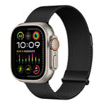 ZGA Milanese Magnetic Metal Watch Band, For Apple Watch Series 10 46mm, For Apple Watch Series 10 42mm, For Apple Watch SE 2023 44mm, For Apple Watch Ultra 2 49mm, For Apple Watch Series 9 45mm, For Apple Watch Ultra 49mm, For Apple Watch Series 8 45mm...