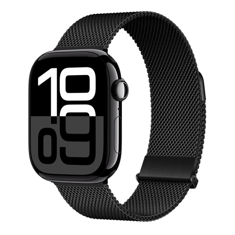 ZGA Milanese Magnetic Metal Watch Band, For Apple Watch Series 10 46mm, For Apple Watch Series 10 42mm, For Apple Watch SE 2023 44mm, For Apple Watch Ultra 2 49mm, For Apple Watch Series 9 45mm, For Apple Watch Ultra 49mm, For Apple Watch Series 8 45mm...