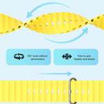 ZGA Ocean Silicone Watch Band, For Apple Watch Series 4 44mm, For Apple Watch Series 3 42mm, For Apple Watch Series 2 42mm, For Apple Watch 42mm