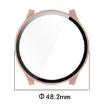 PC + Tempered Film Integrated Watch Protective Case, For Xiaomi Haylou RT3 / Solar Plus LS16