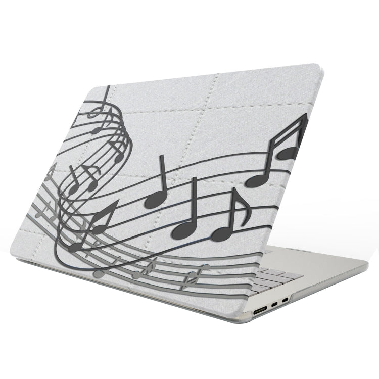 غطاء حماية غير لامع بطبعة UV للابتوب، لأجهزة MacBook Air 11.6 A1370 / A1465، MacBook Pro 13.3 A1278
