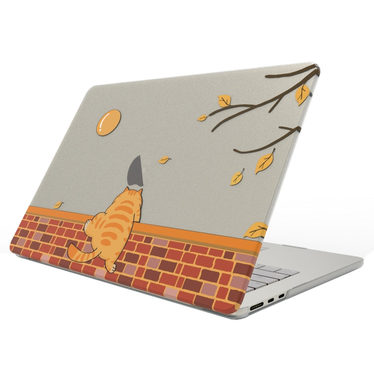 غطاء حماية غير لامع بطبعة UV للابتوب، لجهاز MacBook Pro 15.4 A1286